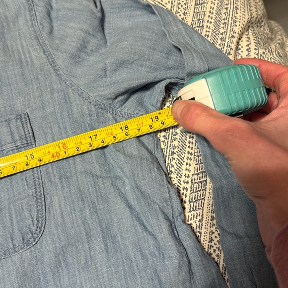 LOFT softened denim top - Picture 9 of 9